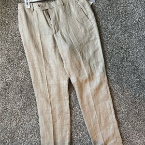 H&M Men’s Light Beige Linen Pants